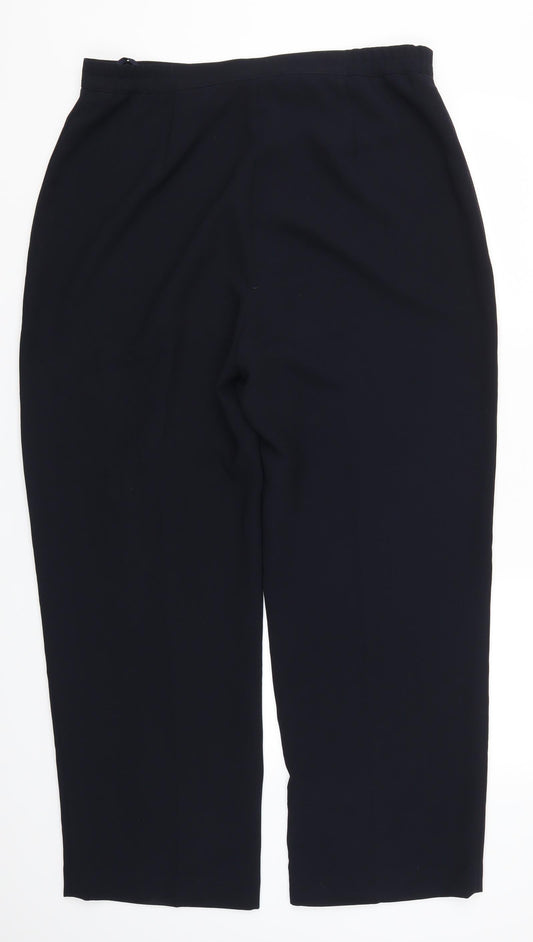 Reflections Womens Blue Trousers Size 18 L29 in