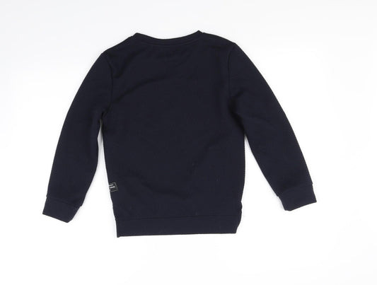 Primark Girls Blue Pullover Jumper Size 8-9 Years