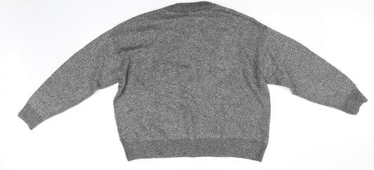 H&M Womens Grey Pullover Jumper Size L