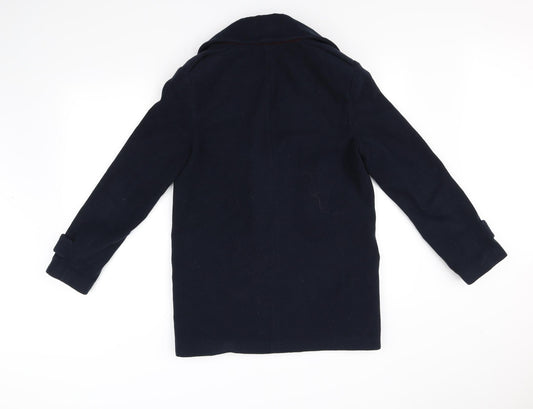 Atmosphere Womens Blue Jacket Coat Size 8