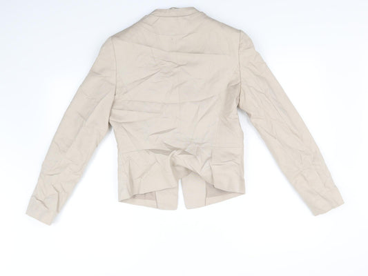 Julie mcdonald Womens Beige Jacket Size 12