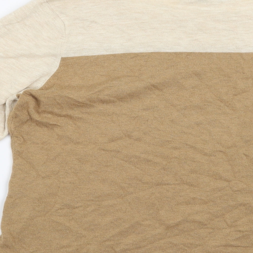 NEXT Womens Beige Pullover Jumper Size 14