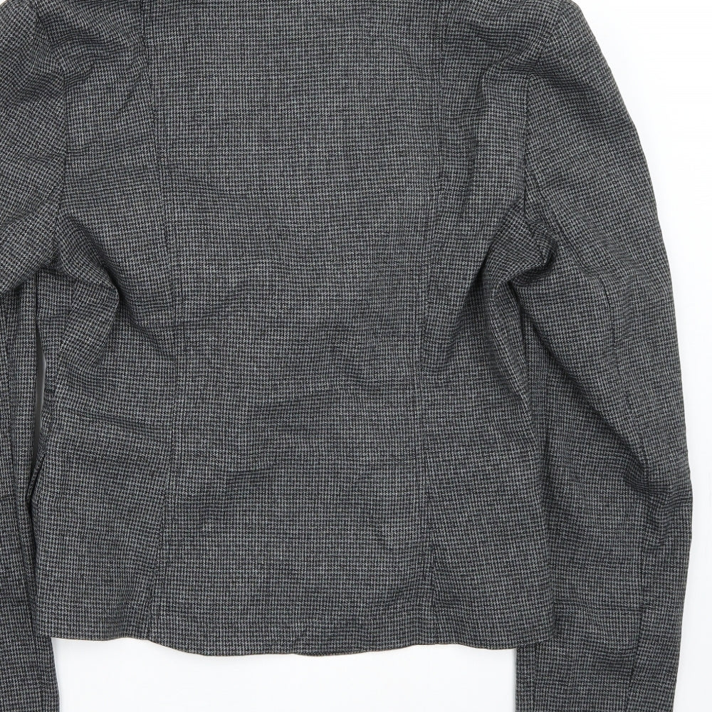 www Womens Grey Jacket Blazer Size 12