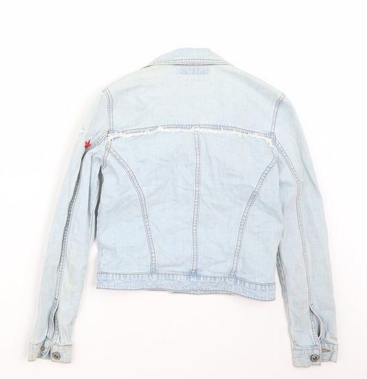 Riverisland Womens Blue Jacket Coat Size 8