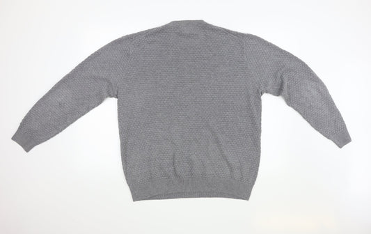 Matalan Mens Grey Pullover Jumper Size L