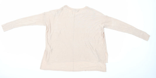 H&M Womens Pink Pullover Jumper Size XS