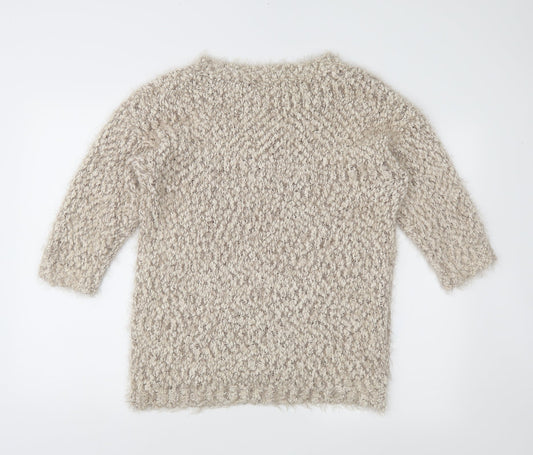 originals Womens Beige Pullover Jumper Size L