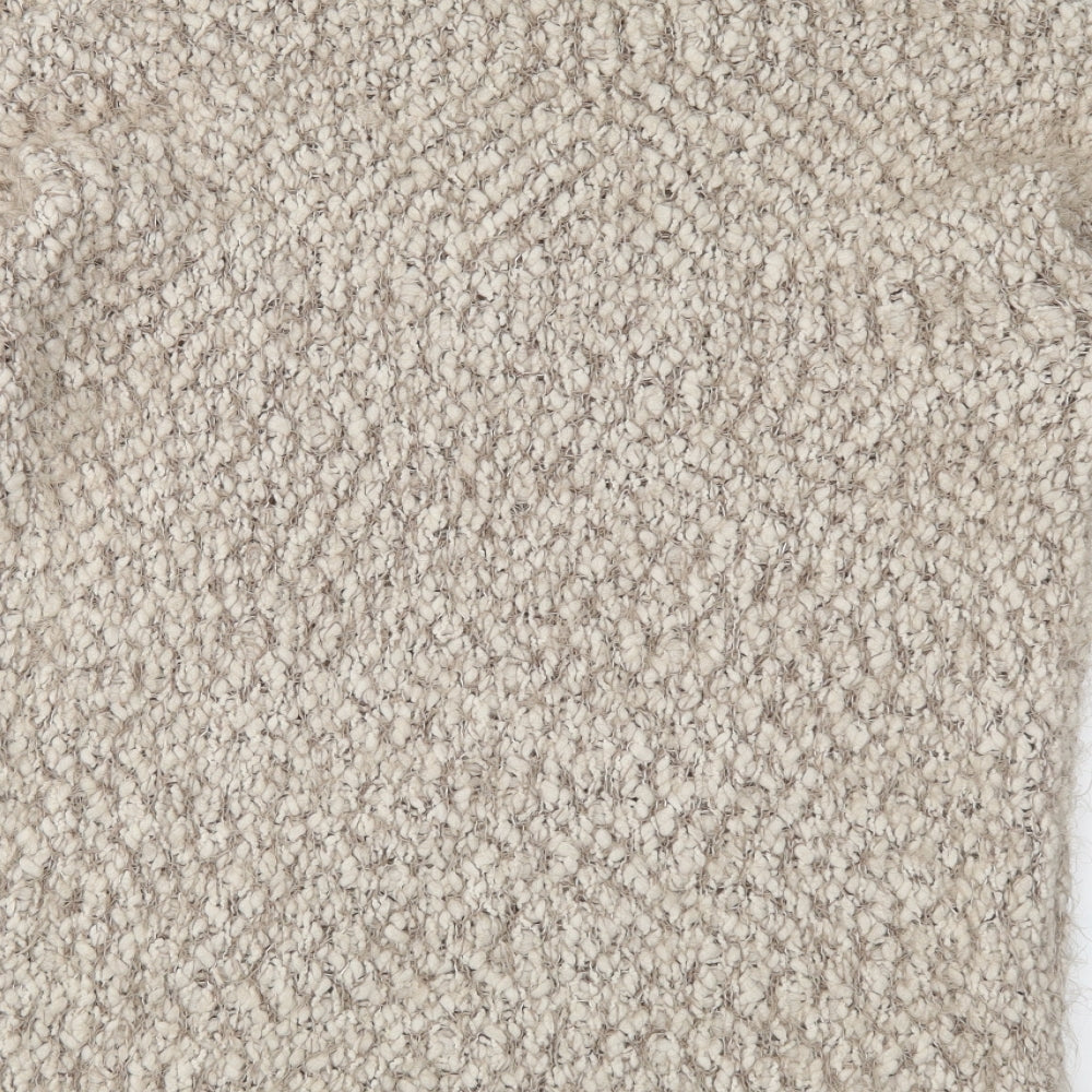 Brand and care label for originals women’s beige jumper, size L