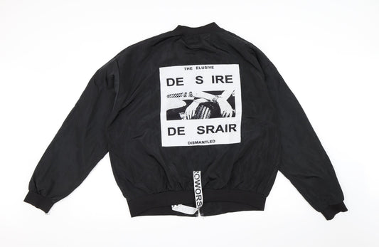 Preworn Mens Black Jacket Size 2XL