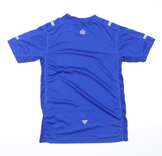 Back view of Admiral men’s blue t-shirt, size S