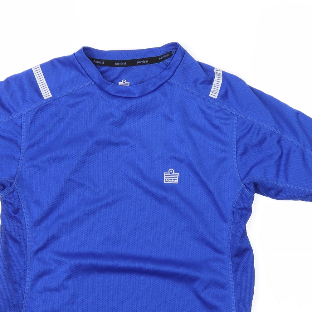 Admiral Mens Blue T-Shirt Size S