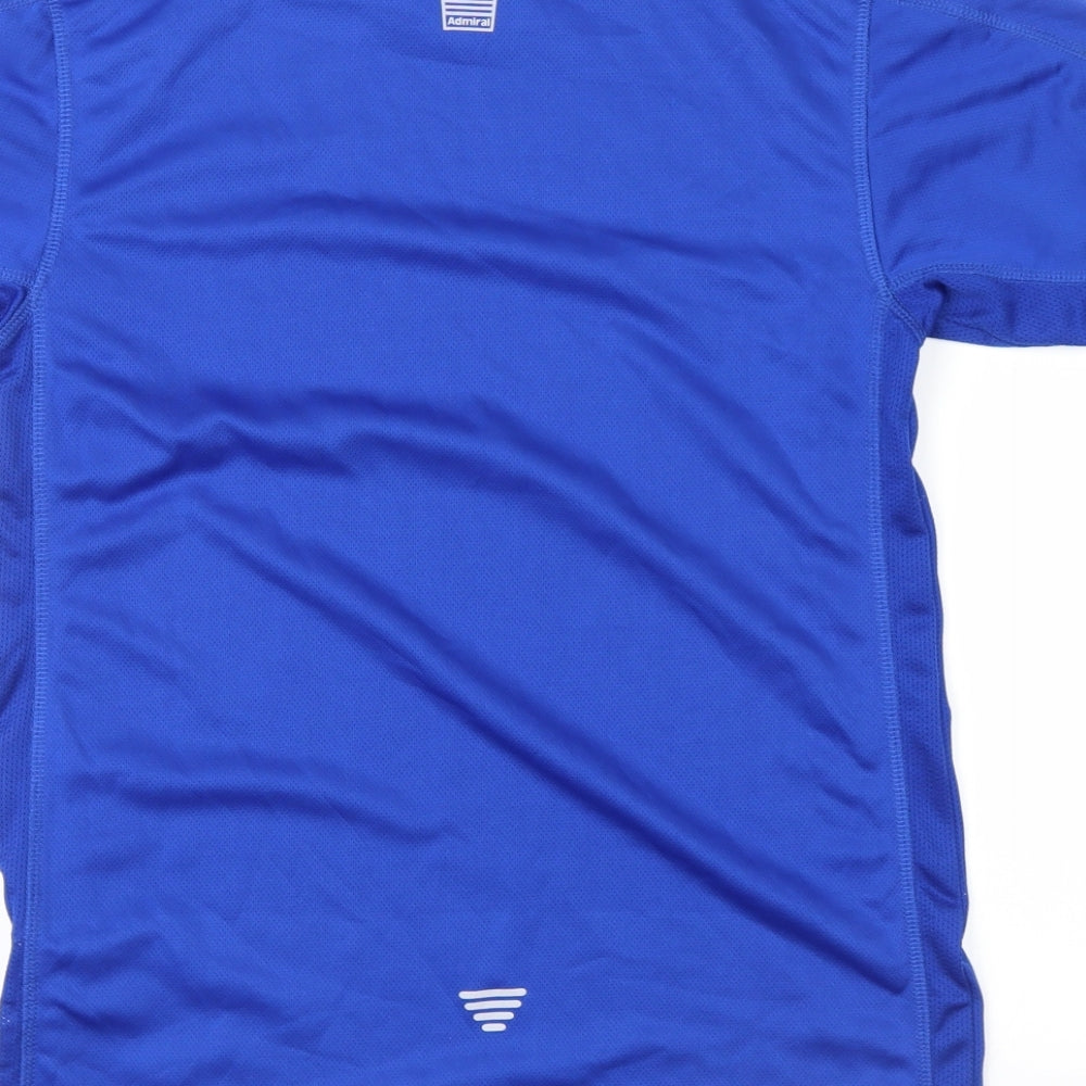 Admiral Mens Blue T-Shirt Size S