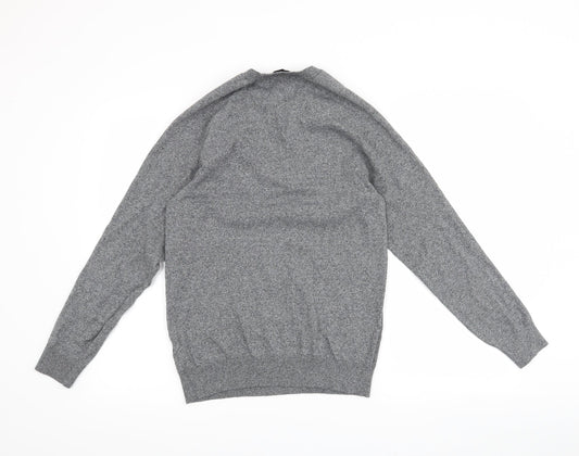 F&F Mens Grey Pullover Jumper Size S