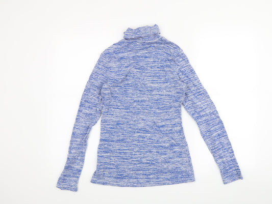 Zanzea Womens Blue Basic T-Shirt Size S