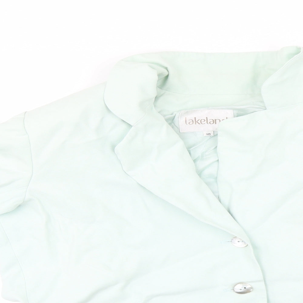 Lakeland Womens Blue Jacket Coat Size 10