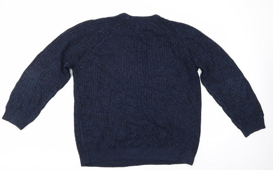 ACW Mens Blue Pullover Jumper Size 2XL