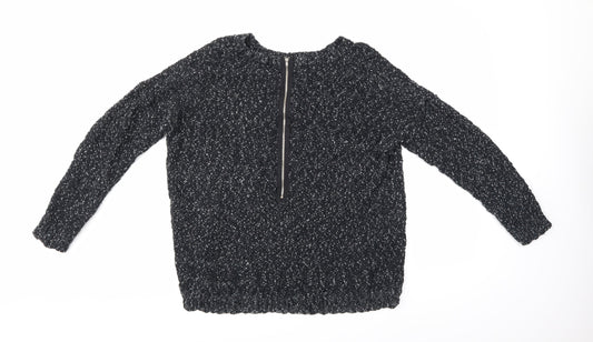 wera Womens Black Pullover Jumper Size M