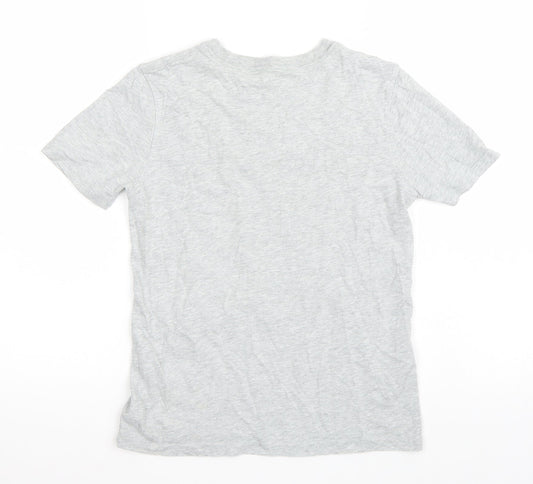 Gap Boys Grey Basic T-Shirt Size 10-11 Years