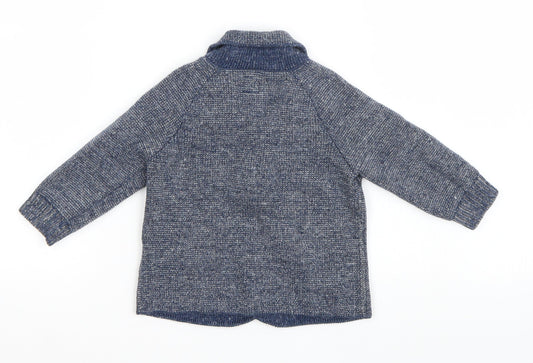 Gap Boys Blue Coatigan Size 6-9 Months