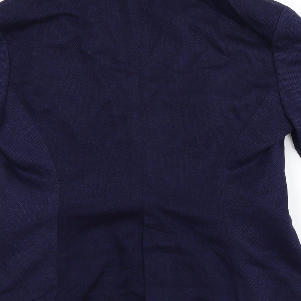 New Look Womens Blue Jacket Blazer Size 12