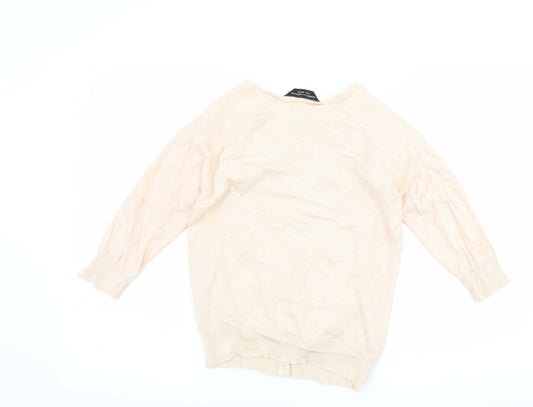 Dorothy Perkins Womens Pink Cape Jumper Size 8