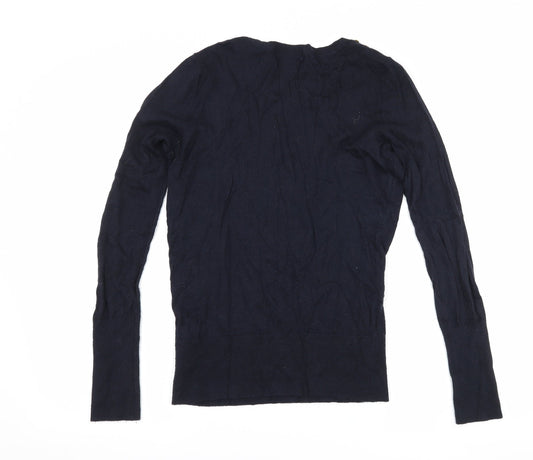 H&M Womens Blue Pullover Jumper Size M