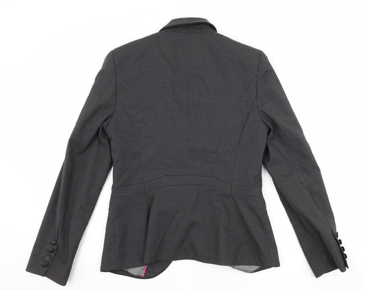 NEXT Womens Grey Jacket Suit Jacket Size 12