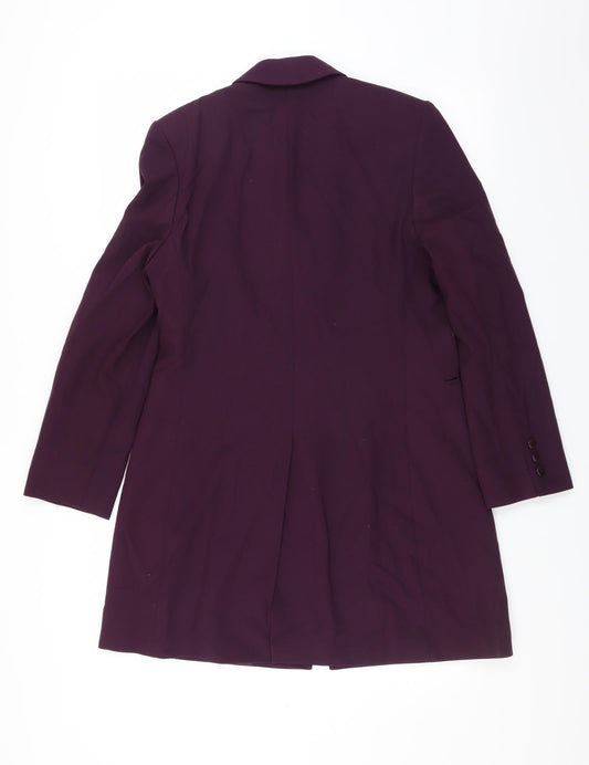 Marks and Spencer Womens Purple Jacket Suit Jacket Size 10