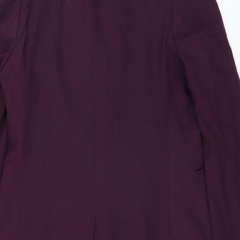 Marks and Spencer Womens Purple Jacket Suit Jacket Size 10