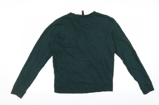 Divided by H&M Womens Green Pullover Sweatshirt Size S - property of no one