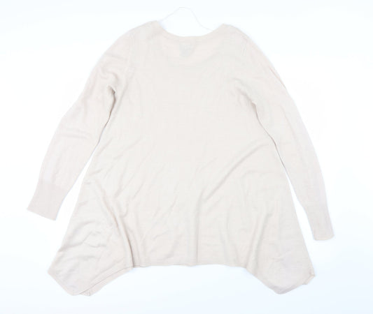 H&M Womens Brown Pullover Jumper Size S