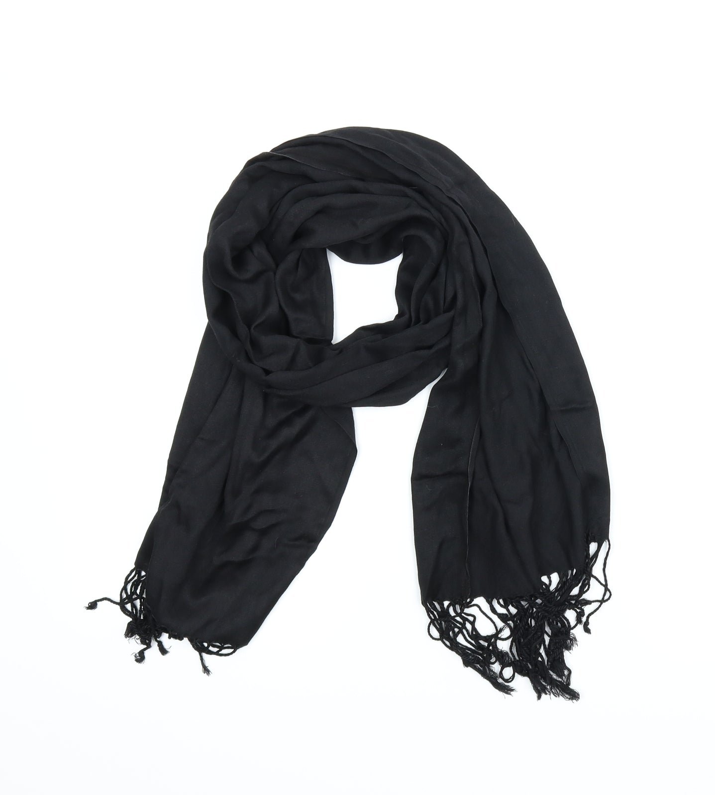 Matalan Unisex Black Scarf
