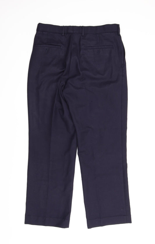 Dimensions Mens Blue Carpenter Trousers Size 32 in L29 in