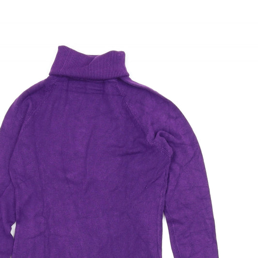 Preworn Womens Purple Pullover Jumper Size S