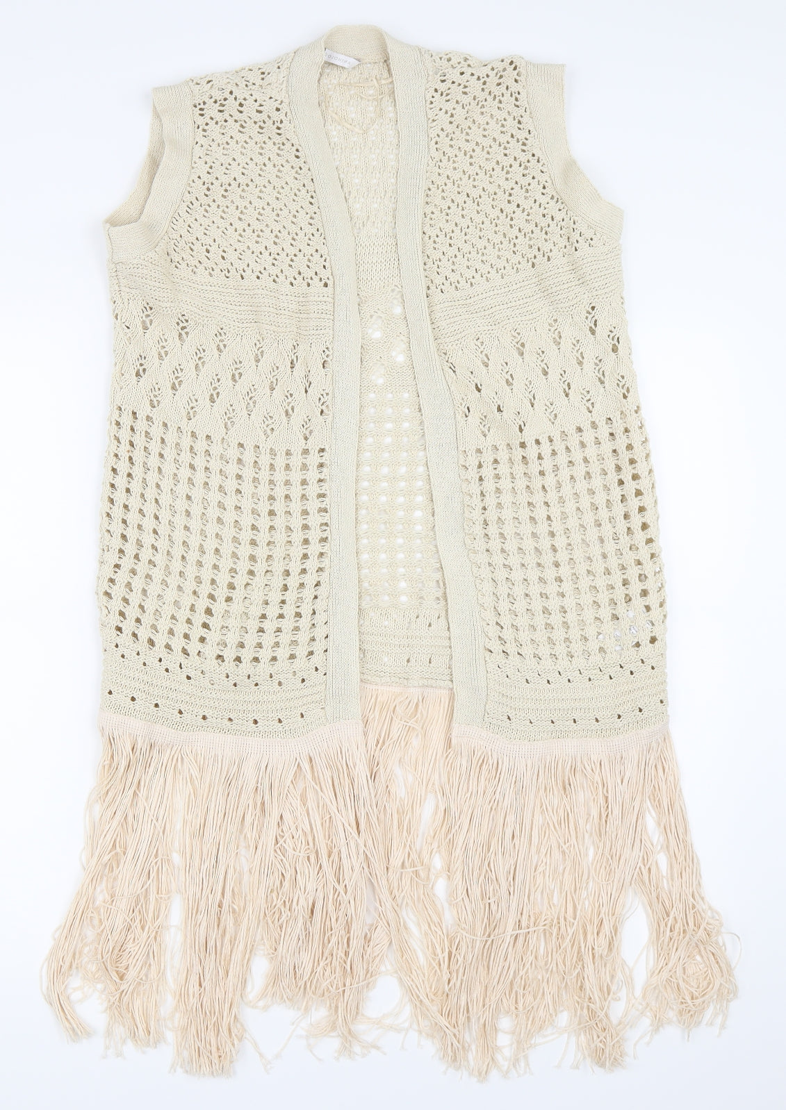 Anthology Womens Beige   Cardigan Jumper Size 12