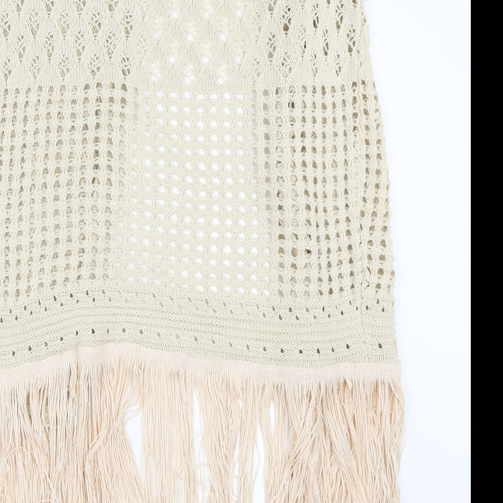 Anthology Womens Beige   Cardigan Jumper Size 12