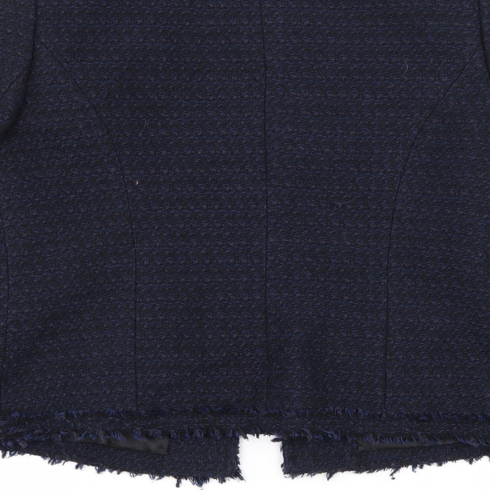 Papaya Womens Blue Jacket Size 8