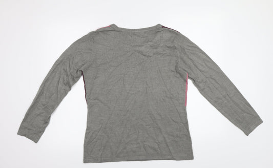 Preworn Womens Grey Pullover Jumper Size M