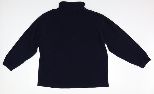 Perfectex Mens Blue Cardigan Jumper Size L
