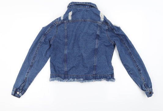 Select Womens Blue Jacket Coat Size 12