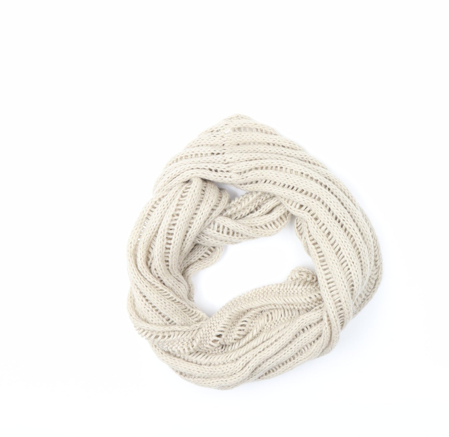 Preworn Womens Beige Scarf