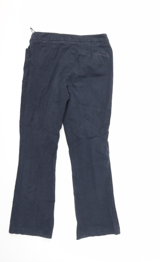 Essential Womens Blue Flared Jeans Size 28 in L27 in