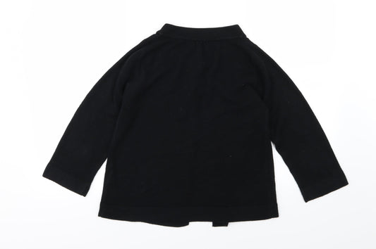 Sarah Hamilton Womens Black Knit Cardigan Jumper Size M