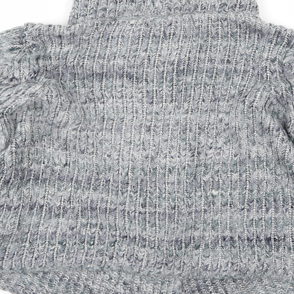 Kenar Womens Grey Knit Cardigan Jumper Size L