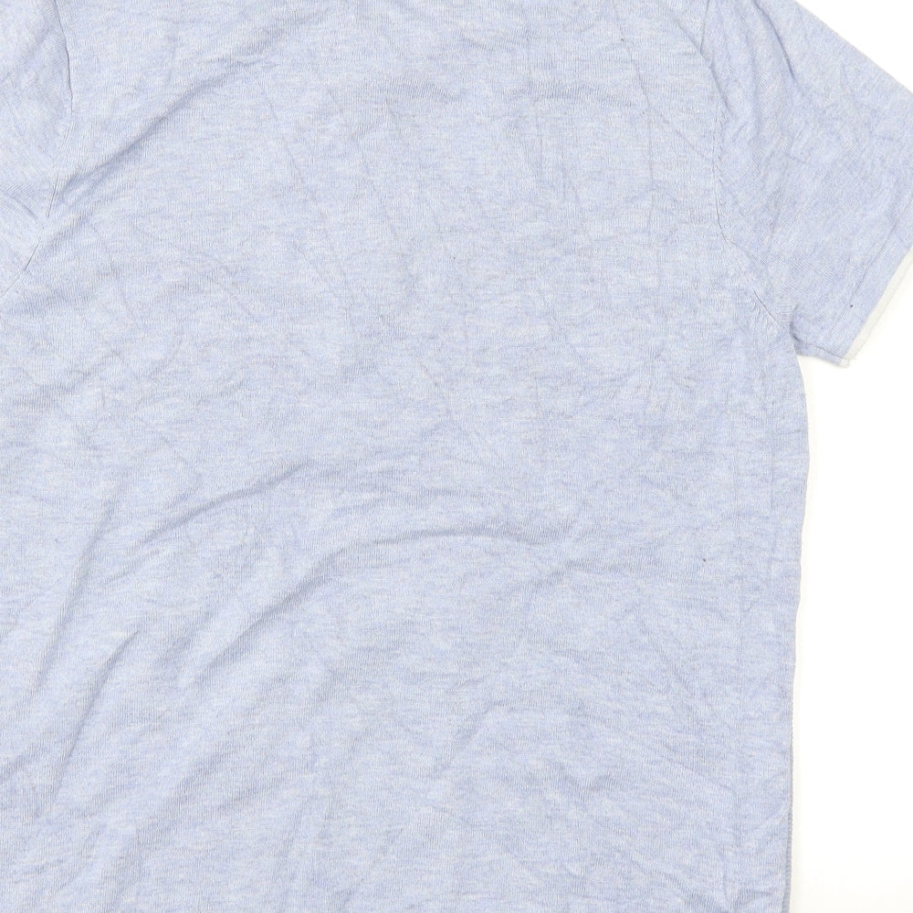 Primark Mens Blue Polo Size L