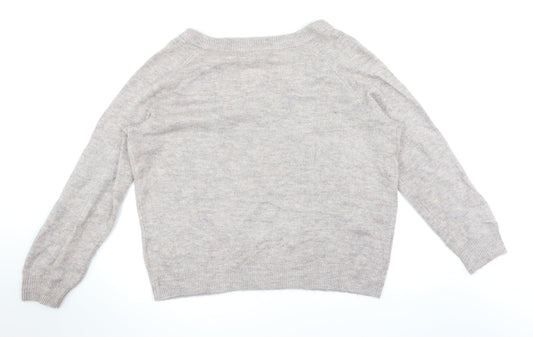 H&M Womens Purple Pullover Jumper Size 12