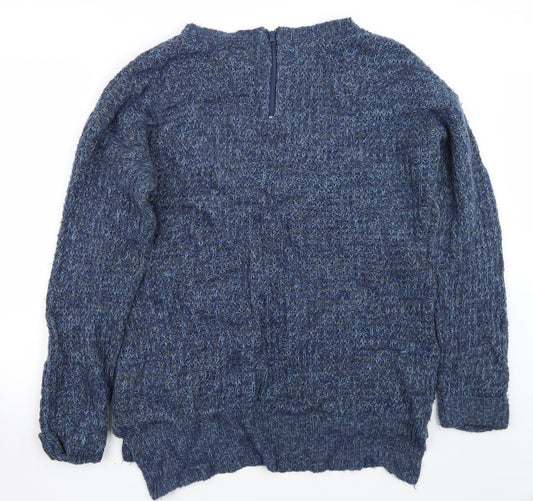 Vintage Couture Womens Blue Pullover Jumper Size 18