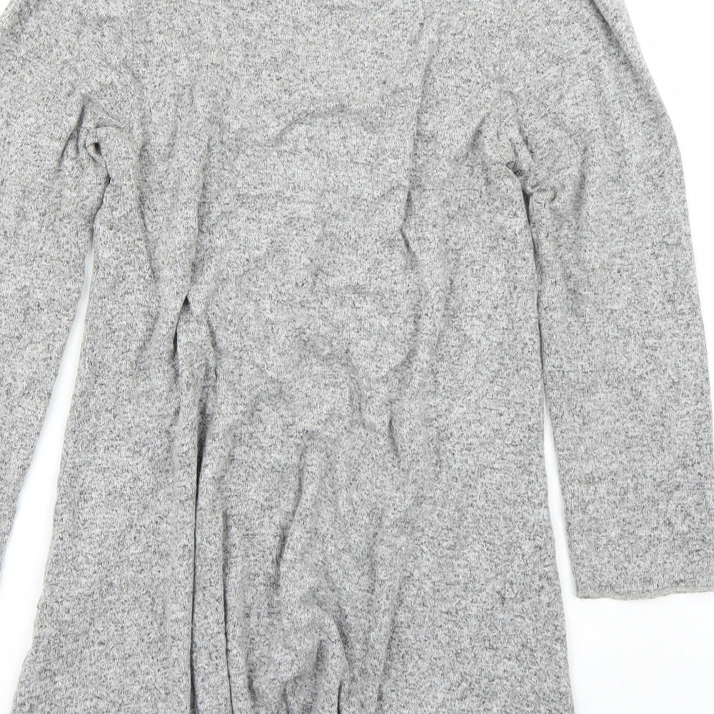 Brand and care label for Colin 1804 women’s grey basic t-shirt, size S