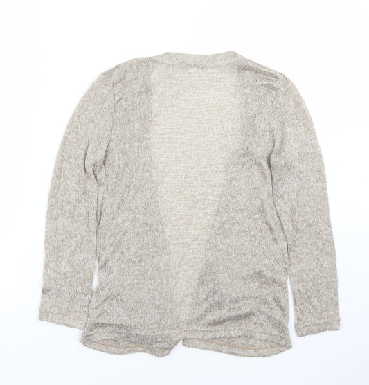 Newlook Womens Beige Cardigan Jumper Size 8
