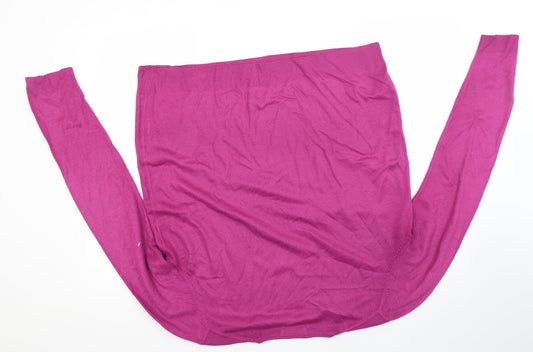 Marks and Spencer Womens Purple Pullover Jumper Size 14
